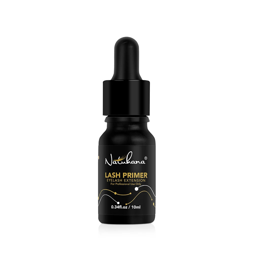 NATUHANA Premium Eyelash Extensions Glue Primer 10ml Long Lasting Fixing Agent for Professional Lash Application Makeup Tool