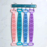 Bath Towels Scrubber Rubbing Back Peeling Massage Body Sponge Silicone Back Brushes Shower Belt Extended Skin Clean Brushes