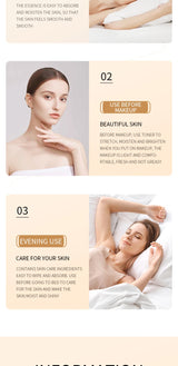 BIOAOUA Rice Raw Pulp Face Toner Moisturizing Water Brightening Lifting Deep Facial Cleanser For Young Glowy Korean Skin Care