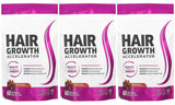 Hair Vitamin Gummies with Biotin Vitamin C E Daily Hair Care Support Nutritional Supplement Berry Flavor 60 Pieces