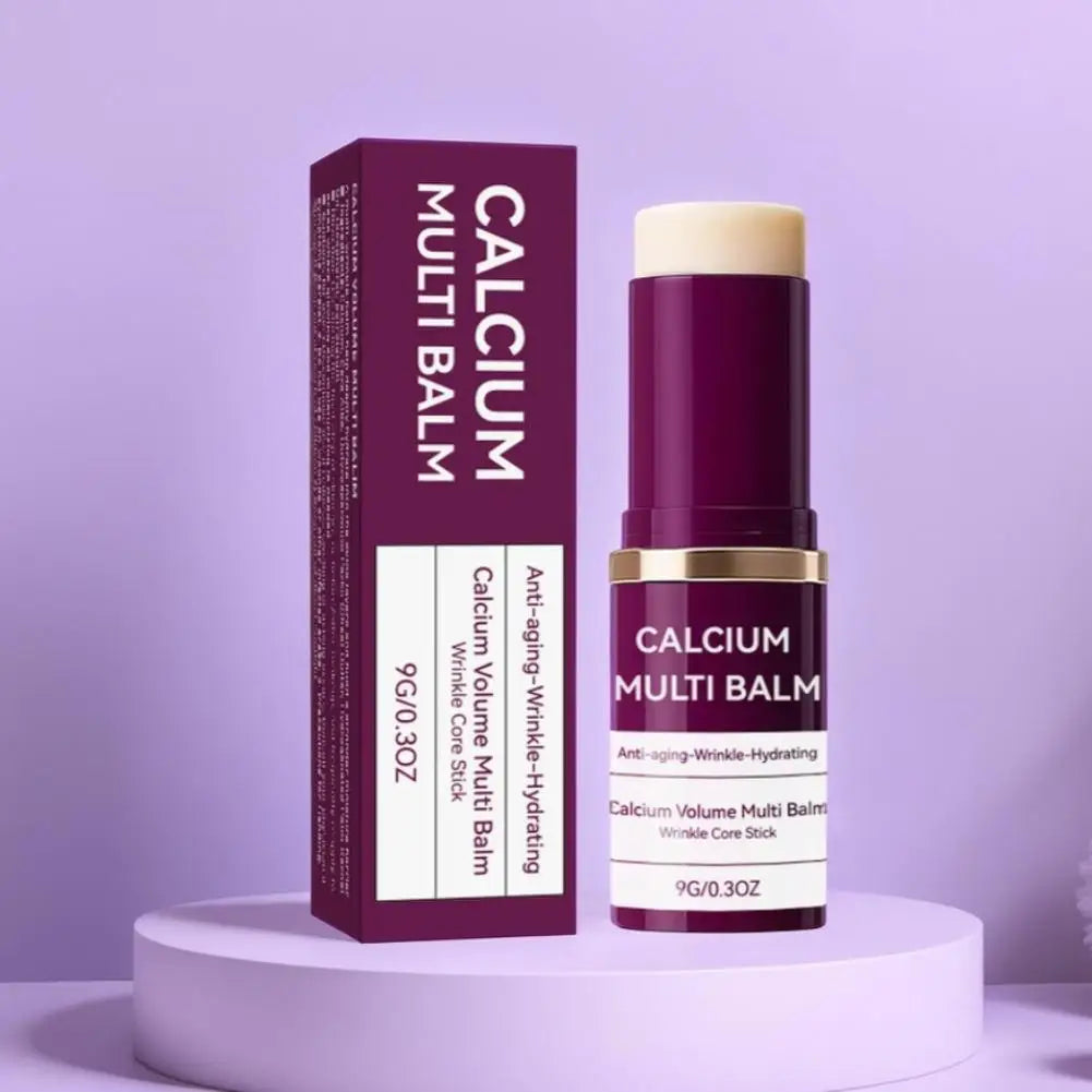 1/2/5PCS Calcium Volume Multi Balm Stick,Collagen Moisturing Stick Face Cream Anti Wrinkle Hydrating For Eyes Neck Face Skincare