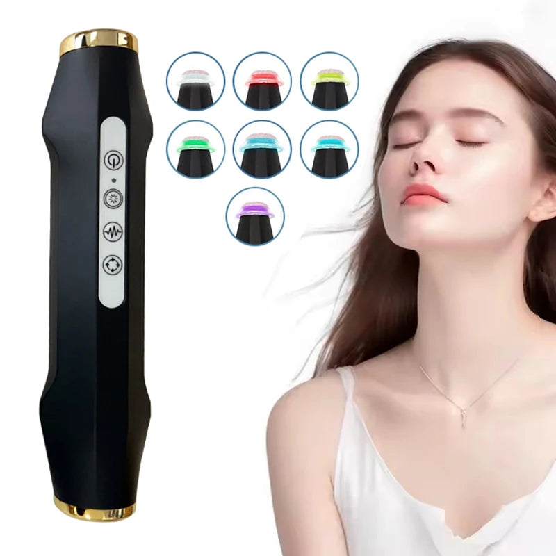 2025 New Design - Portable CO2 Oxygen Bubble Pen Rechargeable Exfoliate Device Handheld Facial Clean Machine SPA Beauty Capsules