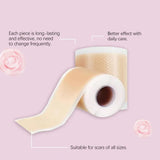 1 Roll Silicone Scar Sheets , 4cmX150cm Self-Adhesive Scar Cover Tape Reusable and Effective Skin Care Strips collagen scar tape