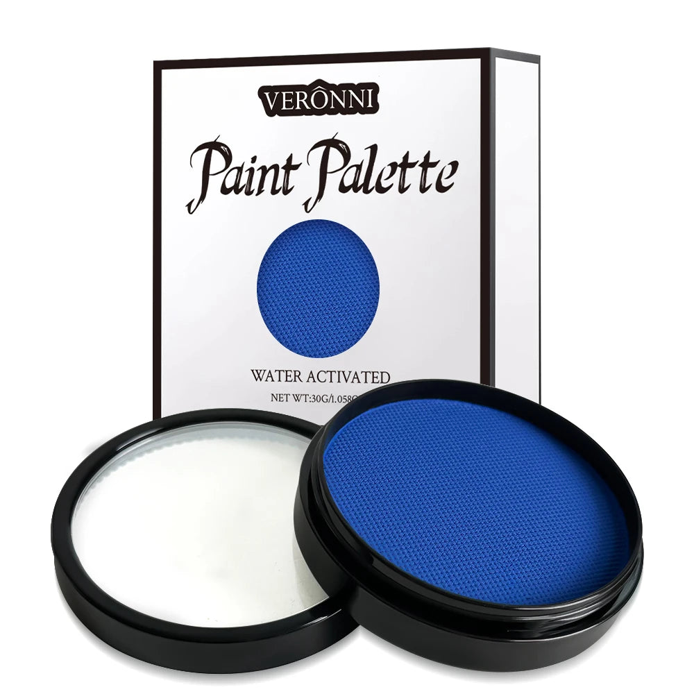30G Water Solubility Monochromatic Body Paint Black And White Makeup Face Paint Halloween Party Waterproof Makeup Body Painting