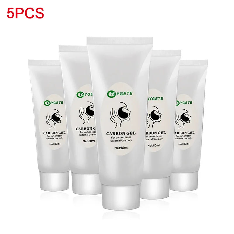 NEW Date Black Gel Mask For ND YAG Laser Skin Peeling Carbon Cream Whitening Peel Deep Cleaning Facial Rejuvenation Moisturizing