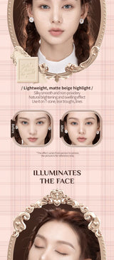 Flower Knows Chocolate Wonder-Shop Highlighter Contour Powder Face Palette For Women Bronzer Illuminator original highend makeup