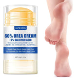 40g Ultra-Hydrating 60% Urea Foot Cream Aloe Vera for Softening Dry Cracked Feet - Gentle Exfoliation Daily Foot Care Solution