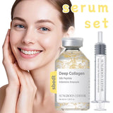 Collagen Silk Peptide Pink PDRN Glow Intensive Ampoule Intensely Hydrating, Lifting And Firming Increase Skin Elasticity