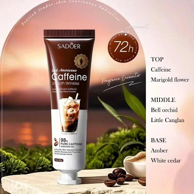 Ice American Coffee Hand Cream Set Deeply Moisturizes And Protects Hands During The Autumn And Winter Seasons