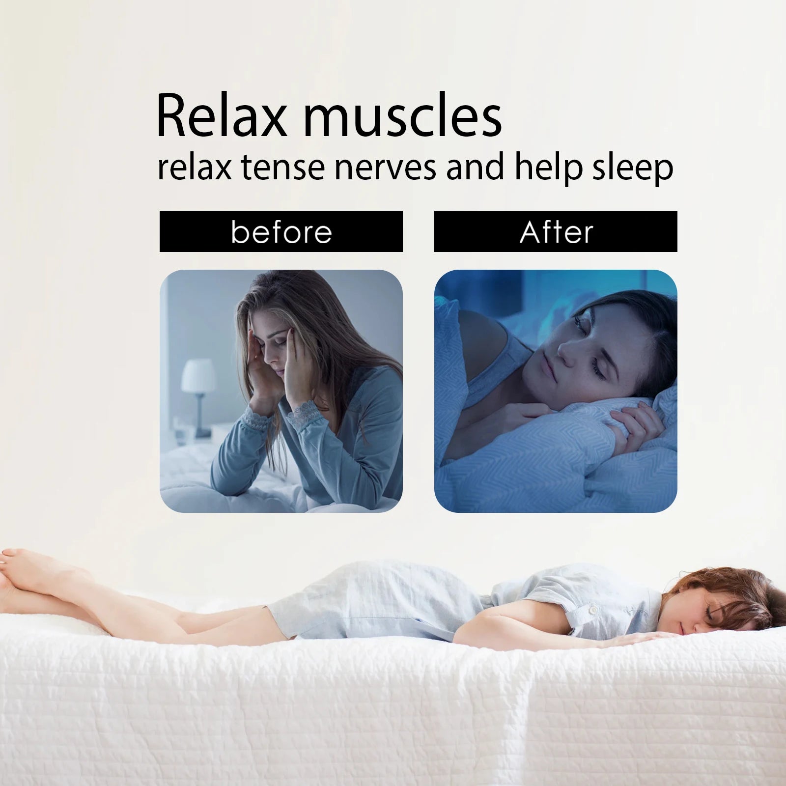 Natural Sleep Aid Patches Calming Body Stickers Relaxing Night Care Skin Friendly Long Lasting Nighttime Comfort Patch For Adult