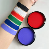 30G Water Solubility Monochromatic Body Paint Black And White Makeup Face Paint Halloween Party Waterproof Makeup Body Painting