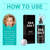 Sea Salt Hair Styling Spray Improving Thickening Strong Holding Non Greasy Fluffy Volumizing Reducing Sticky Hair Nourishing Oil