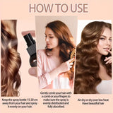 GSWP Keratin Hair Spray contains castor oil and argan oil, quickly absorbed, moisturize hair, leave it non-greasy.100ml