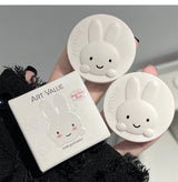 Monochrome Blush Palette Matte Peach Rouge Cute Bunny Rose Red Cheek Tint Blusher Powder Natural Face Contouring Shadow Makeup