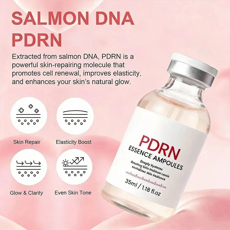 PDRN Serum Face Serum Skincare for Hydration Collagen Boost Barrier Repair Brightening Daily Skincare Uneven Tone