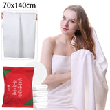 10pcs Disposable Travel Towels Compressed Facial Wipe Portable Trip Essential Quick-Drying Towel Household Washable Wipes