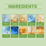 10 In 1 Overnight Microneedle Patch Natural Moringa Berberine NAD Plus Firming Skin Care Soluble Micro Darts Tightening Skincare