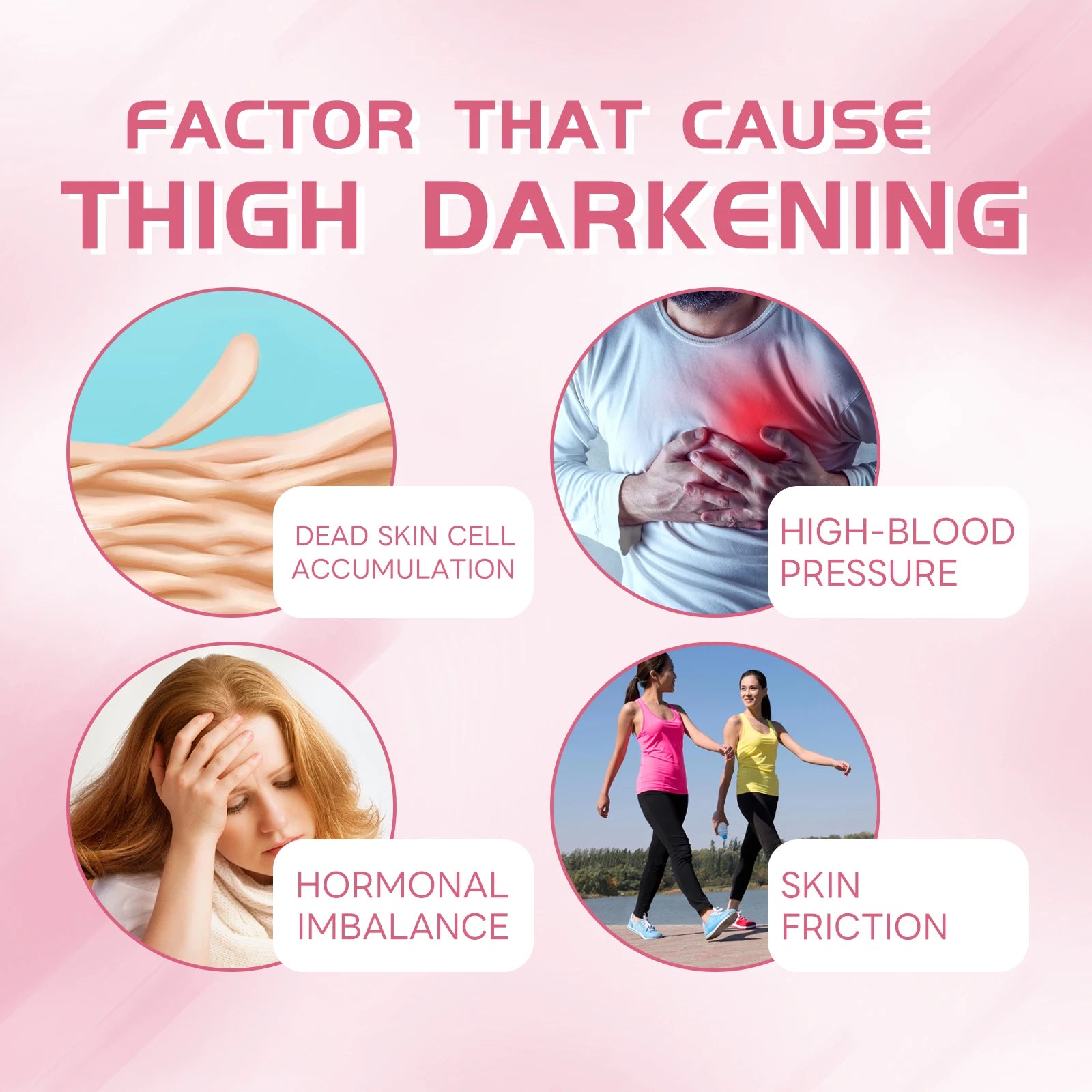 Body Whitening Cream Dark Spot Corrector for Underarms Knees Inner Thighs Brightening Moisturizing Intimate Area Lighten Lotion