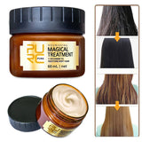 PURC No Steam Hair Mask Intensive Repair Dry Damaged Hair Smooth Silky Anti-Breakage Volumizing Hair Spa Treatment Conditioner