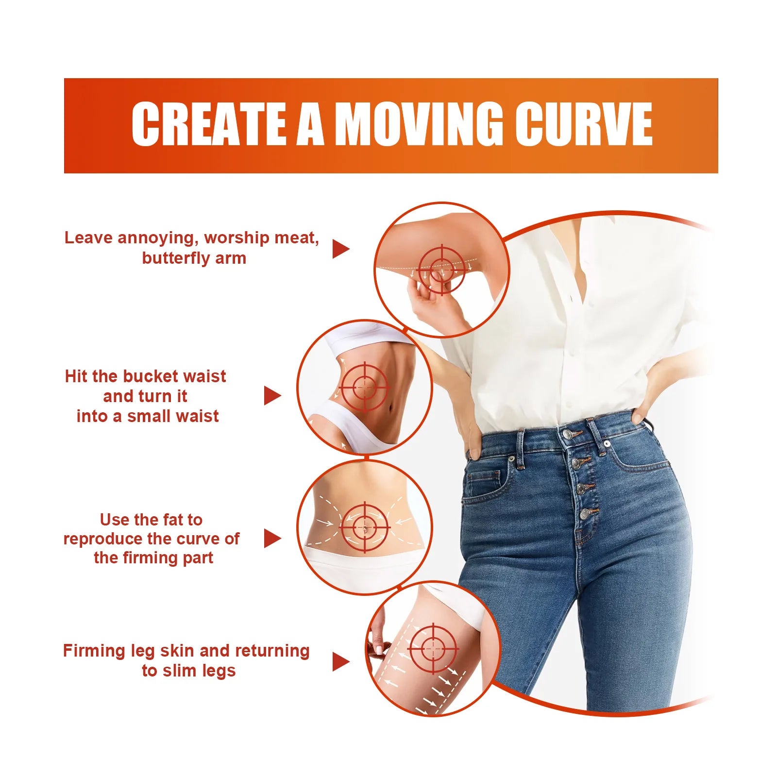 Slimming Gel Fat Burning Cream Body Sculpting Metabolism Sexy Body Shaping Weight Loss Tighten Skin Elasticity Hot Sweat Cream