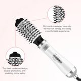 3 in 1 Round Rotating Volumizer Styler Rotating Hair Brush Automatic Rotating Styler Ionic Hair Brush hot air Dryer