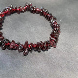 Natural Garnet Bracelet For Woman Crystal Bracelet Jewelry Red Stones Healing Energy Gift Lucky