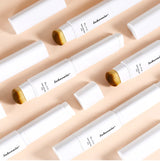 Lakerain Color Changing Foundation Stick Full Coverage Matte Finish Dual-Ended Brush & Stick Waterproof Smooth Foundation Makeup