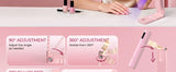 Convenient Handheld UV/LED Nail Lamp Set Handheld Light with Stand LCD Display USB Gel Nail Dryer for Quick Curing All