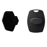Exfoliating Silicone Brush Cleanser No Slip Handle Body Scrubber Cleans and Massages Skin Bathroom Accessories Bath Brush