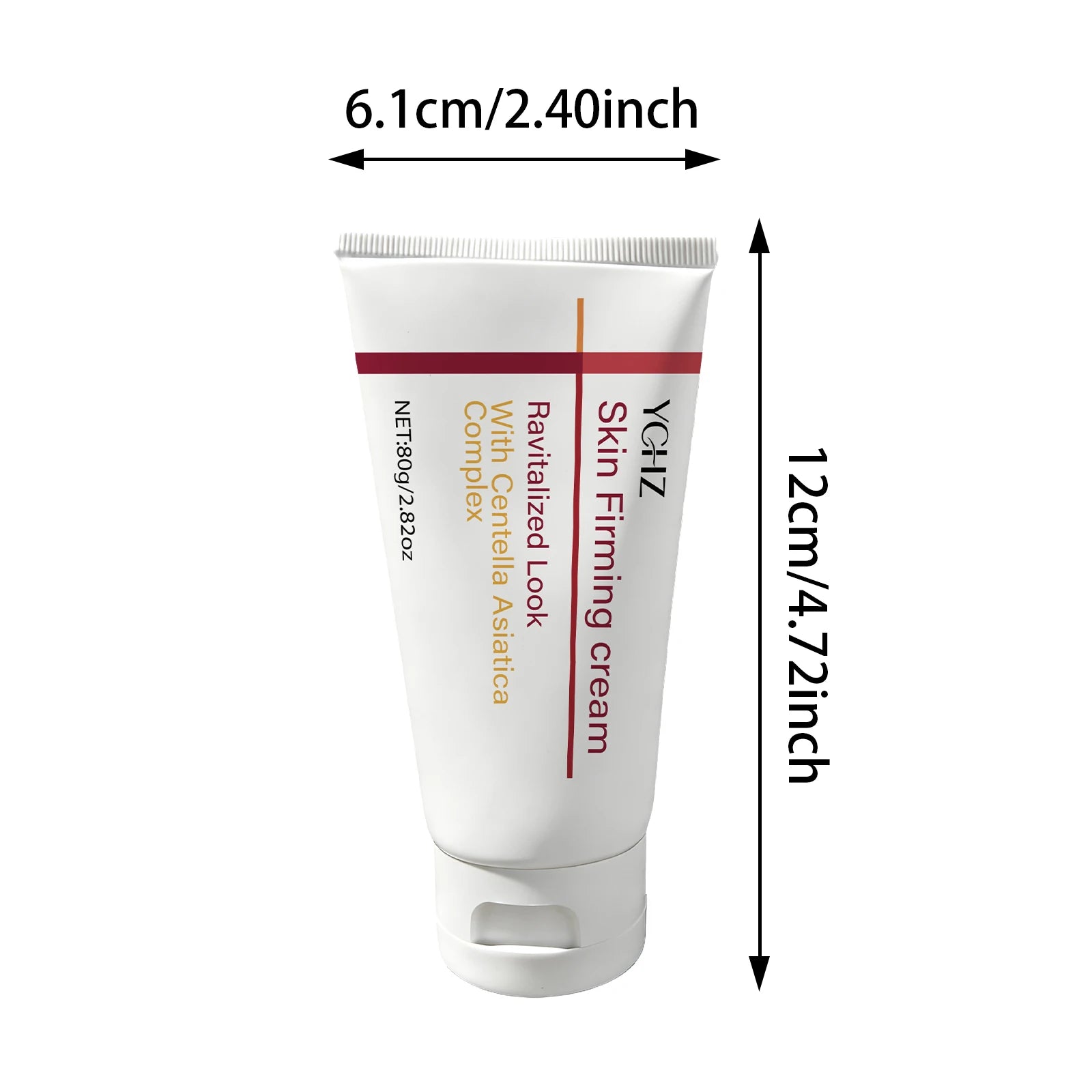 Ychz Korean Anti-Aging Moisturizing Cream, Containing Centella Asiatica, Reduces Wrinkles, Tightens Skin, Deeply Hydrates, and Absorbs Quickly, 80g