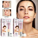 Barrier Support CC Cream SPF 50 Broad Spectrum Skin Brightening Makeup Primer Redness Control Base Long-lasting Face Makeup