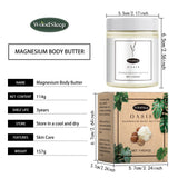 Shea Butter Body Lotion Moisturizing Magnesium Body Butter Nourishing Skin Soft Smooth Soothes Muscles Body Skincare Cream