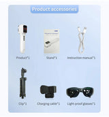 650nm+808nm Handheld Face Body Red Light Infrared Beauty Device Skin Rejuvenation Muscle Joint Body Fatigue Relief Health Care