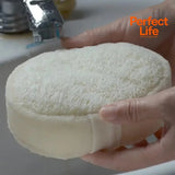 Natural Loofah Brush Unisex Bath Towel Wipe Thick Sponge Bath Wash Rub  Body Scrubber Durable Healthy Massage Brush