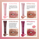 10ml Lip Glaze Moisturizing Jelly Lip Enrichment Oil Lasting Water Light Glass Lip Plump Oil Remove Line Lip Protection Serum