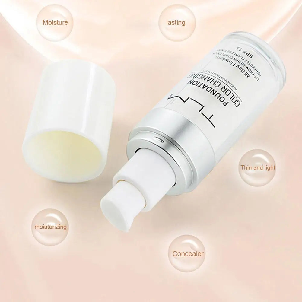 1/2PCS 30ml Tinted Moisturizer Lightweight Sheer Foundation SPF Skin Tint for Hydration Sun Protection Rejuvenating Coverage
