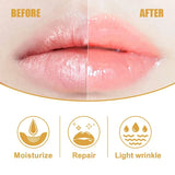 Lip Gloss Transparent Plumping Lip Oil Moisturizing Repairing Reduce Lip Fine Line Oil Brighten Enhance Lip Serum Cosmetics