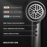 VGR Hair Dryer Professional Hot and Cold Adjustment 110000 RPM Blow Dryer Brushless Motor Hair Styling Blow Dryer Machine V-401