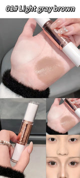 SHAQINUO 2 in 1 Dual Head Highlighter for Face & Body Contour and Highlighter Stick for Face and Body