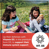 Children's Multivitamin Gummies - with Vitamin C, Omega-3 Fish Oil - Boosts Immunity and Supports Brain Health