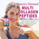 High Strength Collagen Complex, with Biotin, Hyaluronic Acid, Antioxidant, for Firm Skin, Strong Joints, Bone, Hair and Nails