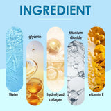 50+ Facial Sunscreen Centella Protector Solar Sunblock Skin Whitening Cream Korean Moisturizing Protector Care Body Sunscreen