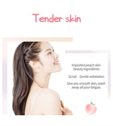 Fenyi Honey Peach Body Scrub Exfoliating Deep Clean Moisturizing Smooth Skin Remove Dead Skin Gentle Care for Face & Body