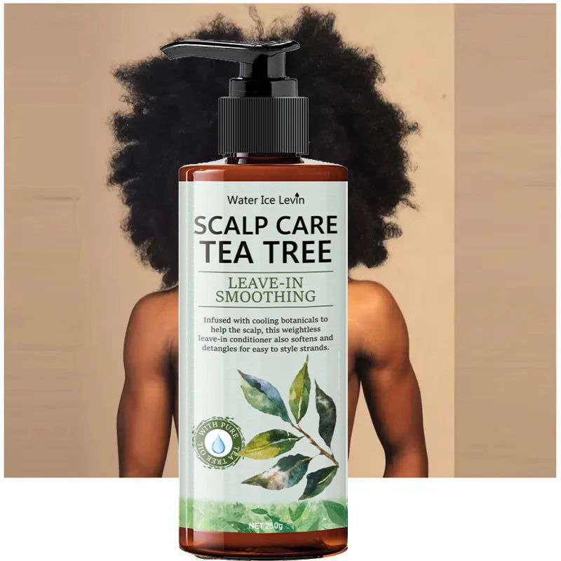 250g Tea Tree Conditioner, Super Fluffy, Moisturizing, Fresh and Smooth Dry Hair Care, Long-Lasting Fragrance - Moisturizing and Moisturizing - a Must-Have for Summer