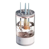 USB Powered Brush Washer & Dryer - Odorless Battery-Free Makeup Cleaner, Plug-and-Play Essential Beauty Accessory