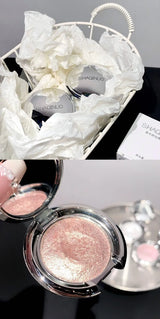 SHAQINUO Highlighter Cream, Radiant Shimmer Powder, Smooth with Potato Mash Texture, Long-lasting, Non-Flaking for Highlighting