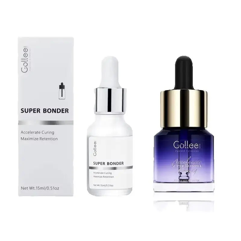 Gollee Super Bonder After Eyelash Extension Lash Sealant Help Glue Bond Better Glue Primer 2s Fast Drying Time No Wait