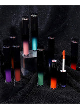 12 Color Halloween Dark Lip Gloss Matte Colorful Non Fade Liquid Lipstick Kit Waterproof Lasting Black Red Blue Velvet Lipsticks