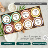 8Pcs Bath Salt Tablets Set, Natural Relaxing Spa Bath For Bathtub, Body Care Suitable For Women And Men, Home & Hotel