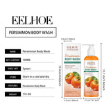 Persimmon Body Wash Eliminating Odor Exfoliating Long Lasting Moisturizing Refreshing Oil Control Smoothing Fragrance Shower Gel
